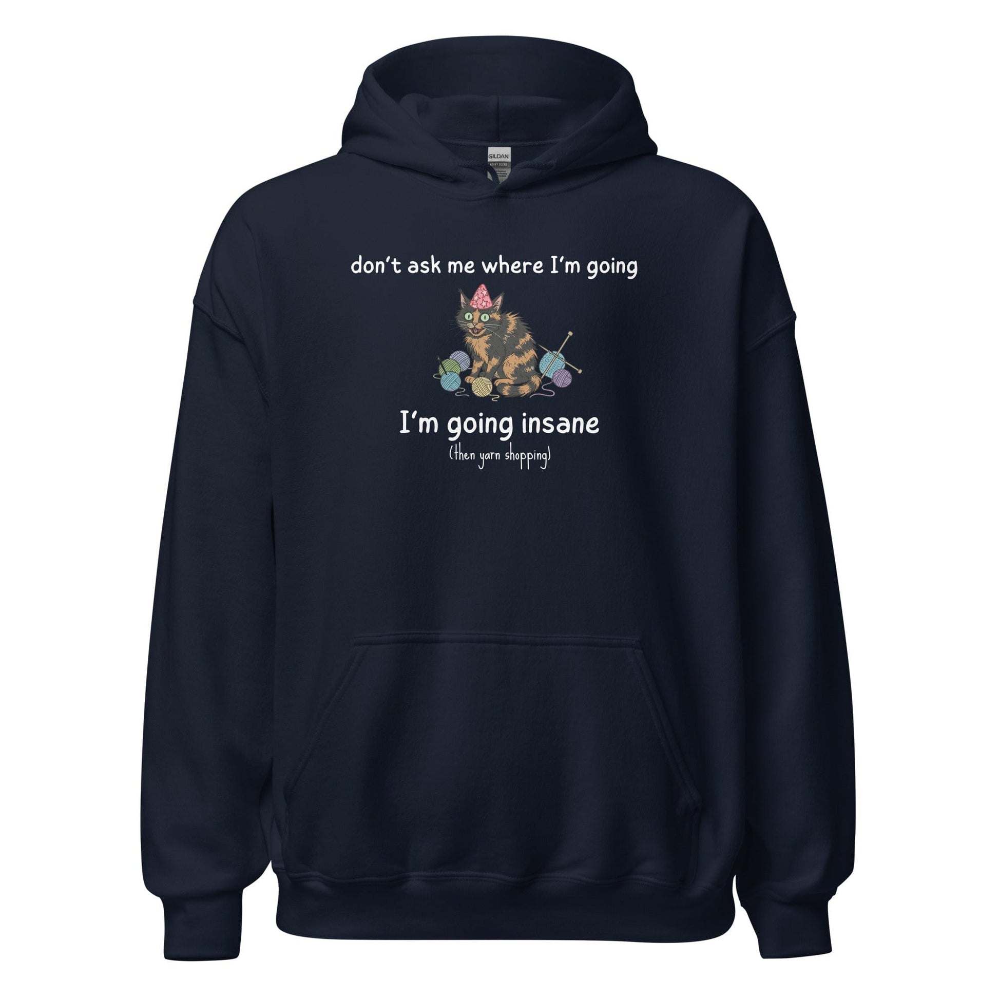 Going Insane Hoodie Navy / S