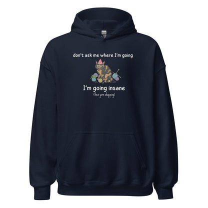 Going Insane Hoodie Navy / S