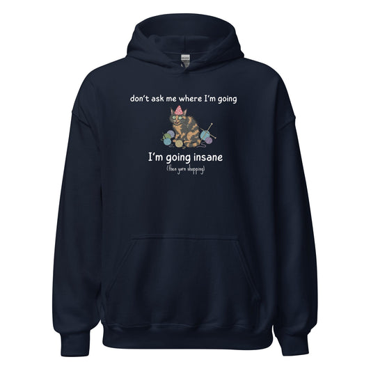 Going Insane Hoodie Navy / S