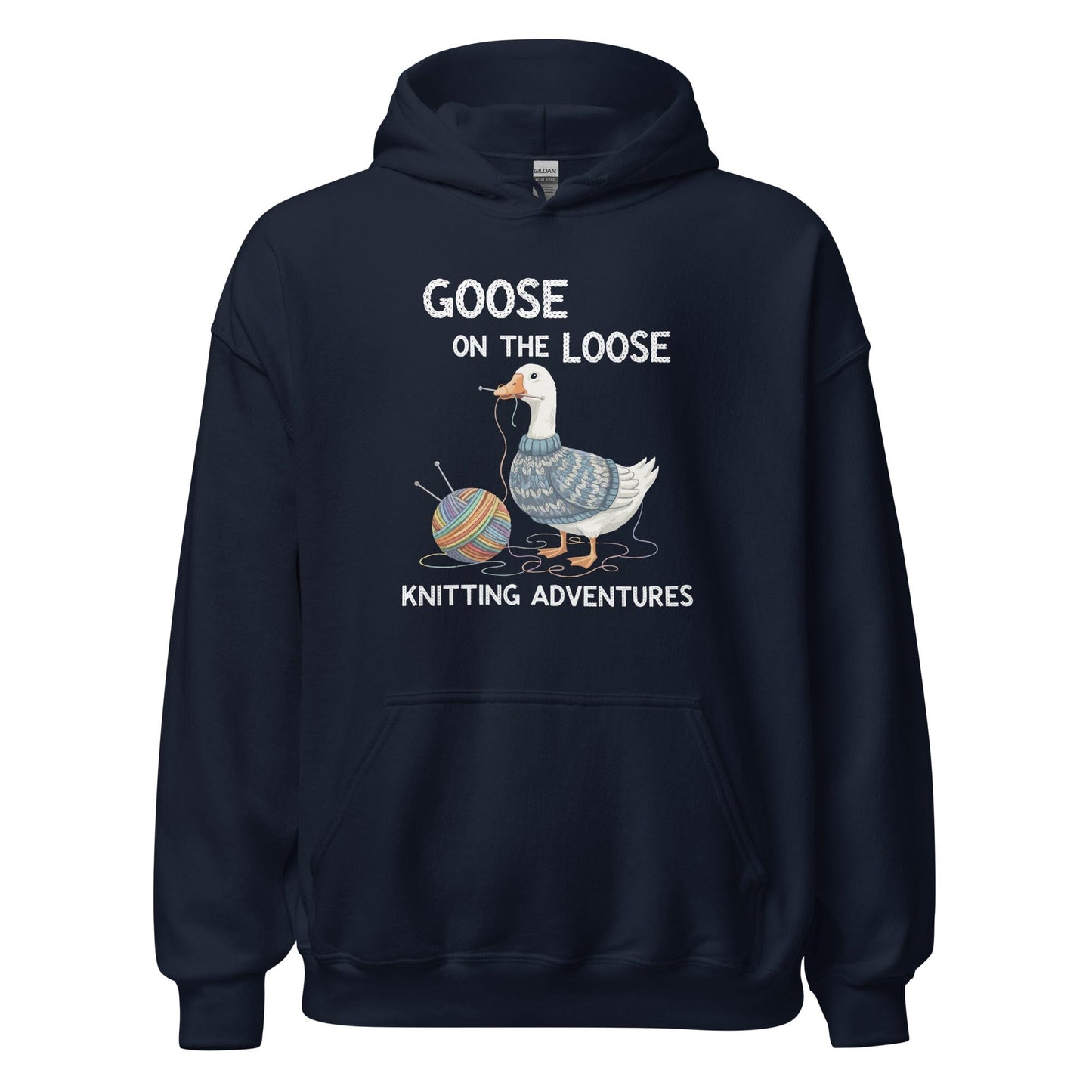 Goose on the Loose Hoodie Navy / S