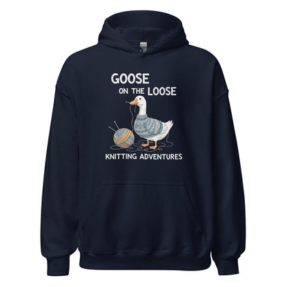 Goose on the Loose Hoodie Navy / S