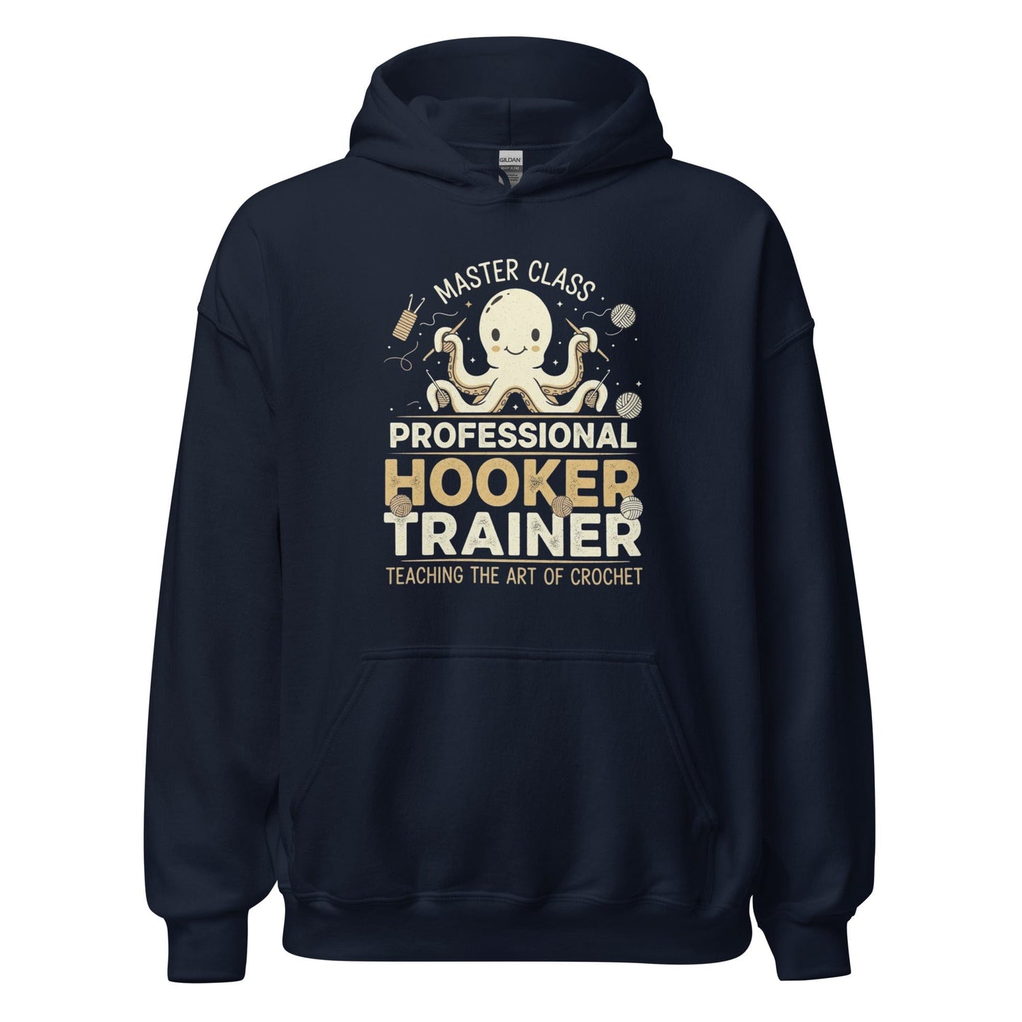 Hooker Trainer Hoodie Navy / S
