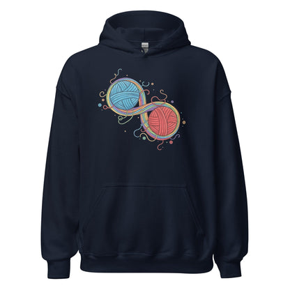Infinity Yarn Hoodie Navy / S