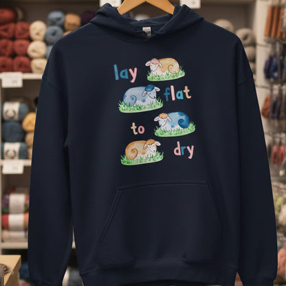 Lay Flat to Dry Group Hoodie Navy / S