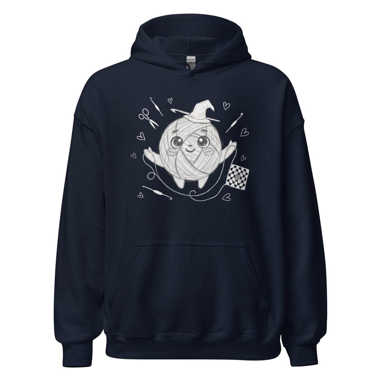 Magic Yarn Hoodie Navy / S
