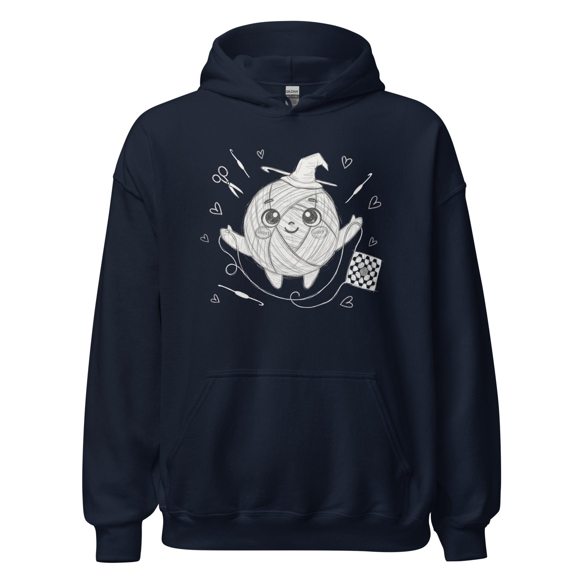 Magic Yarn Hoodie Navy / S