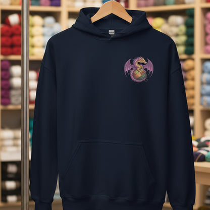 Pocket Dragon Hoodie Navy / S