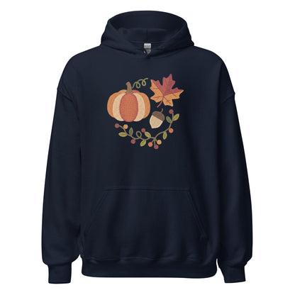 Pumpkin Spice Hoodie Navy / S