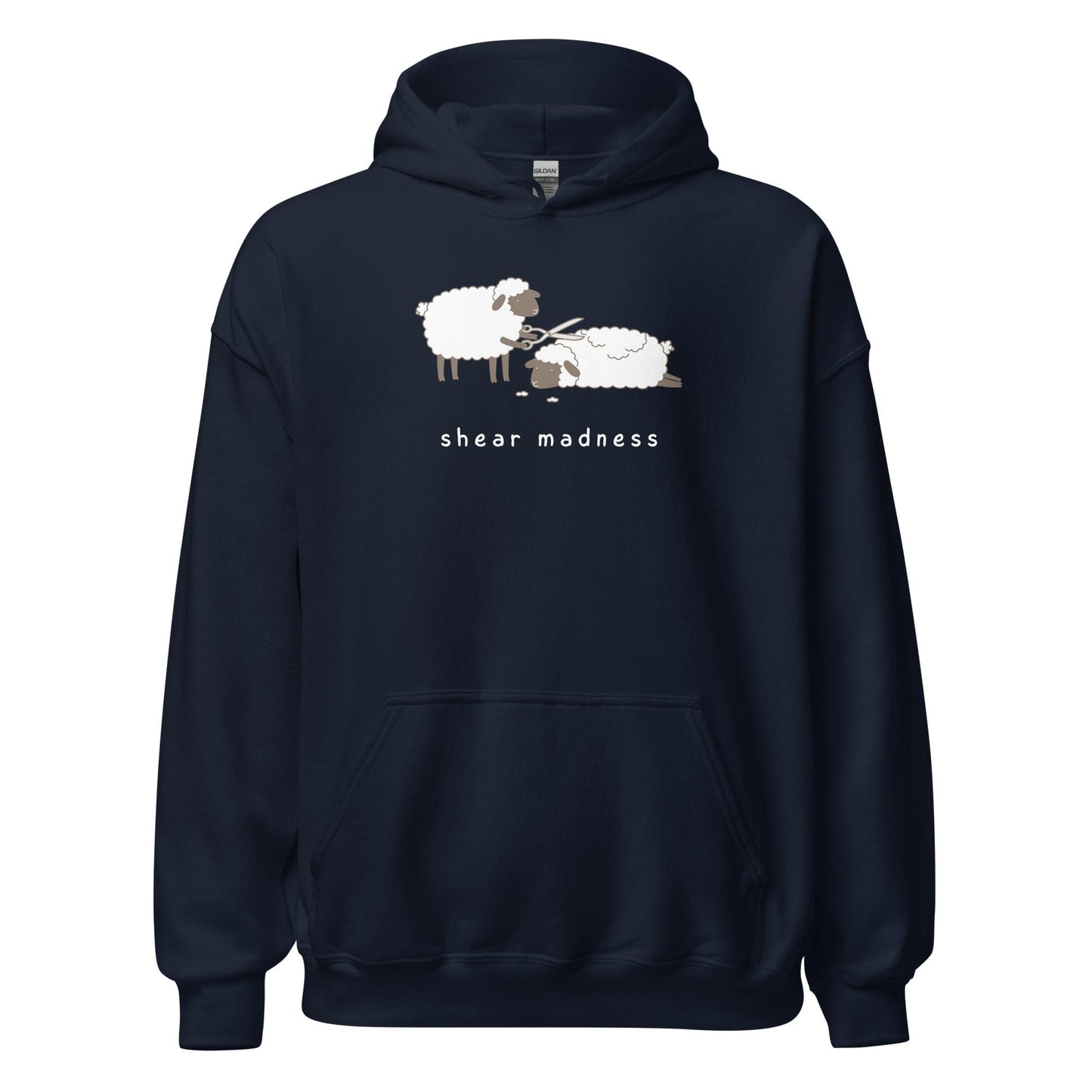 Shear Madness Hoodie Navy / S
