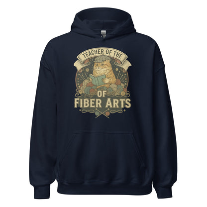 Teacher of the Fiber Arts Hoodie Navy / S