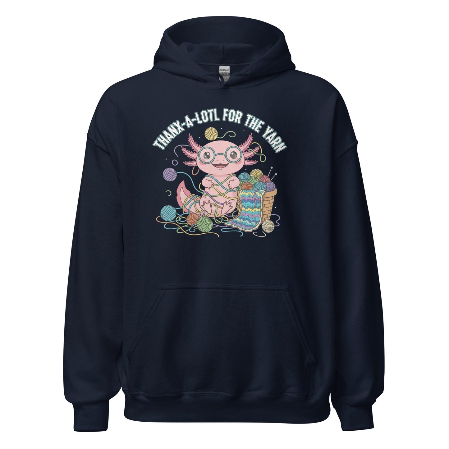 Thanx-a-lotl Hoodie Navy / S