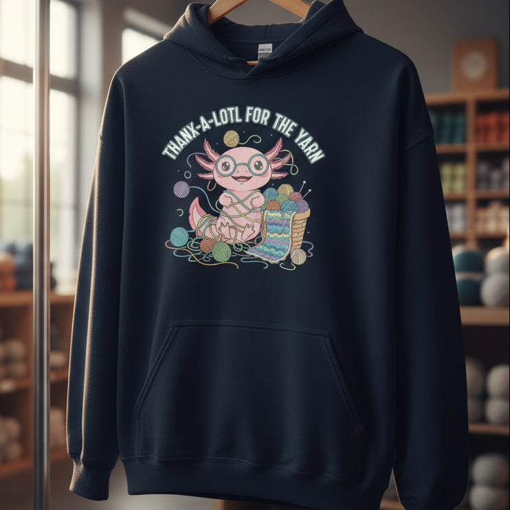 Thanx-a-lotl Hoodie Navy / S