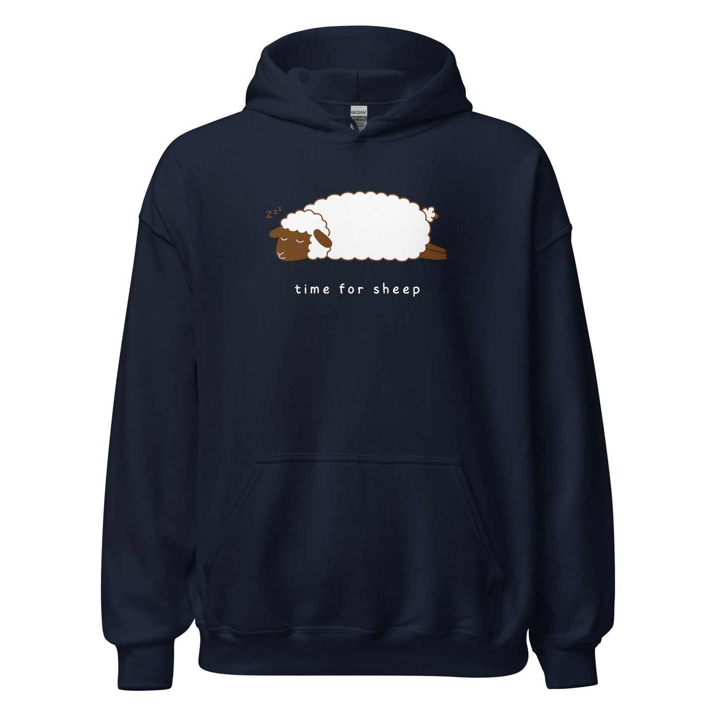Time for Sheep Hoodie Navy / S