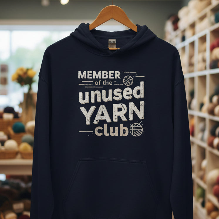 Unused Yarn Hoodie Navy / S