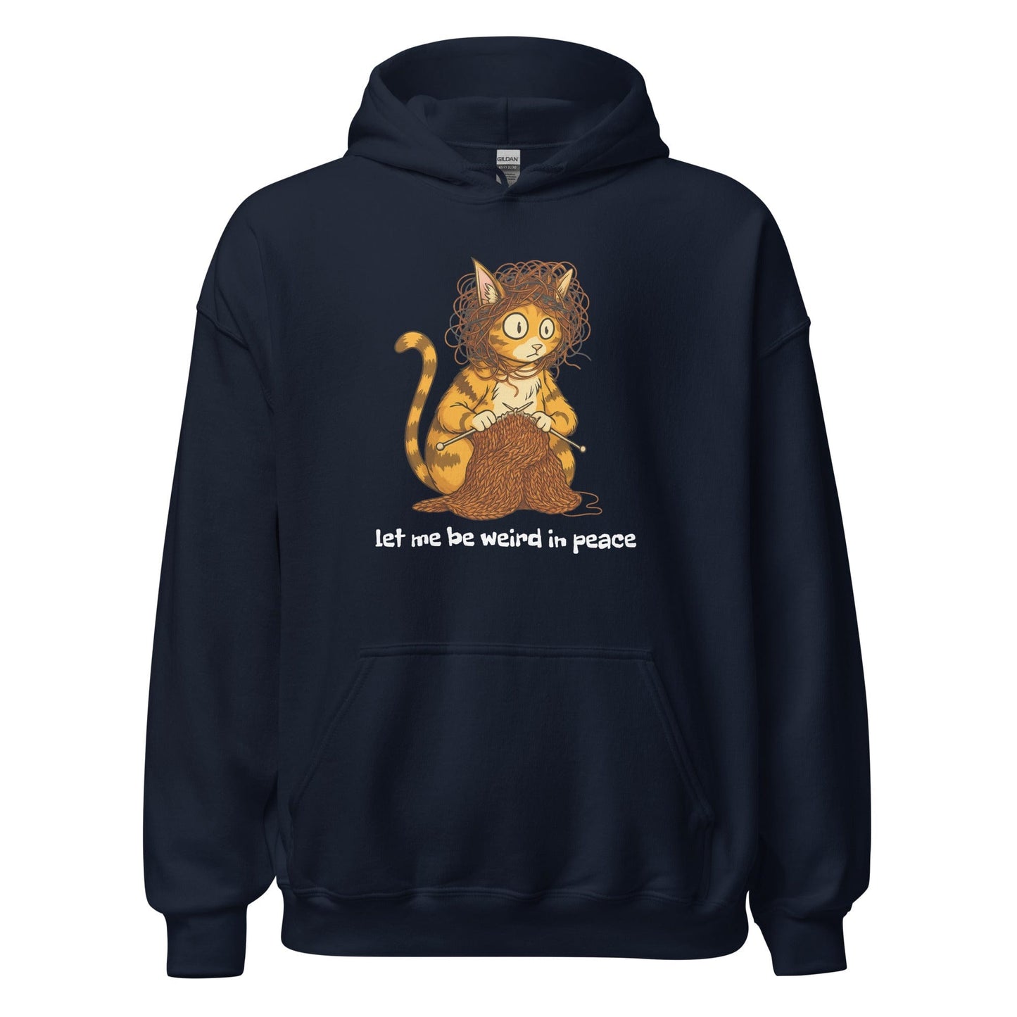 Weird in Peace Hoodie Navy / S