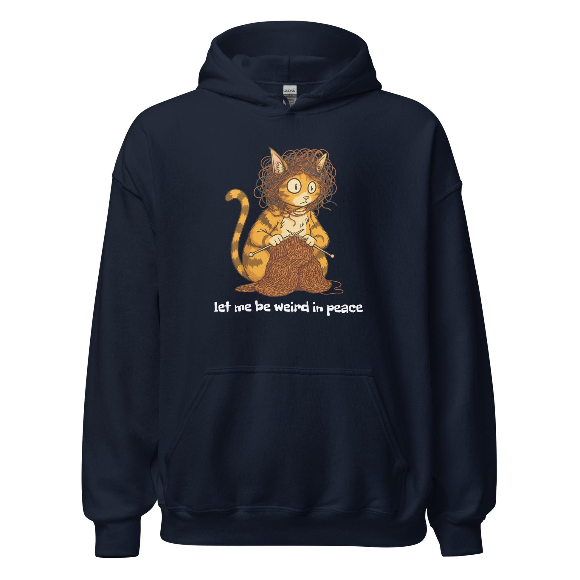 Weird in Peace Hoodie Navy / S