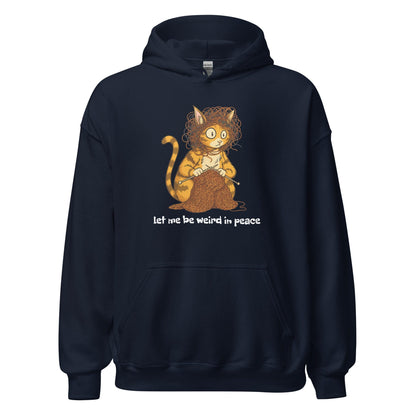 Weird in Peace Hoodie Navy / S
