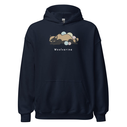 Woolverine Hoodie Navy / S