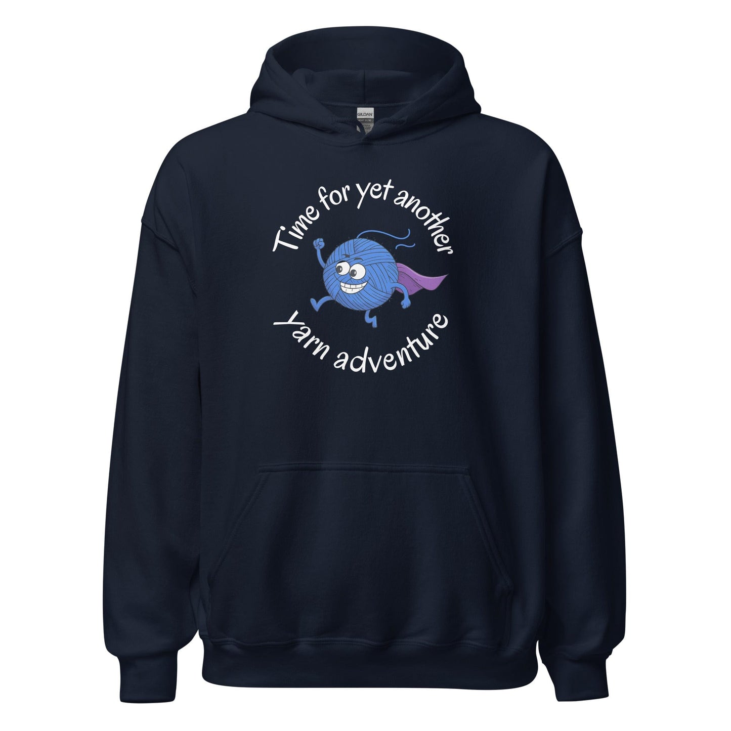 Yarn Adventure Hoodie Navy / S