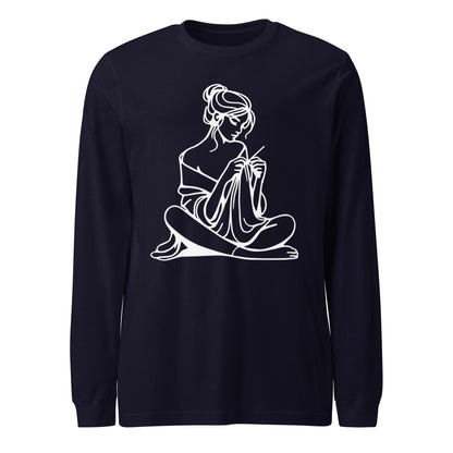 Breathe Long Sleeve Tee Navy / XS