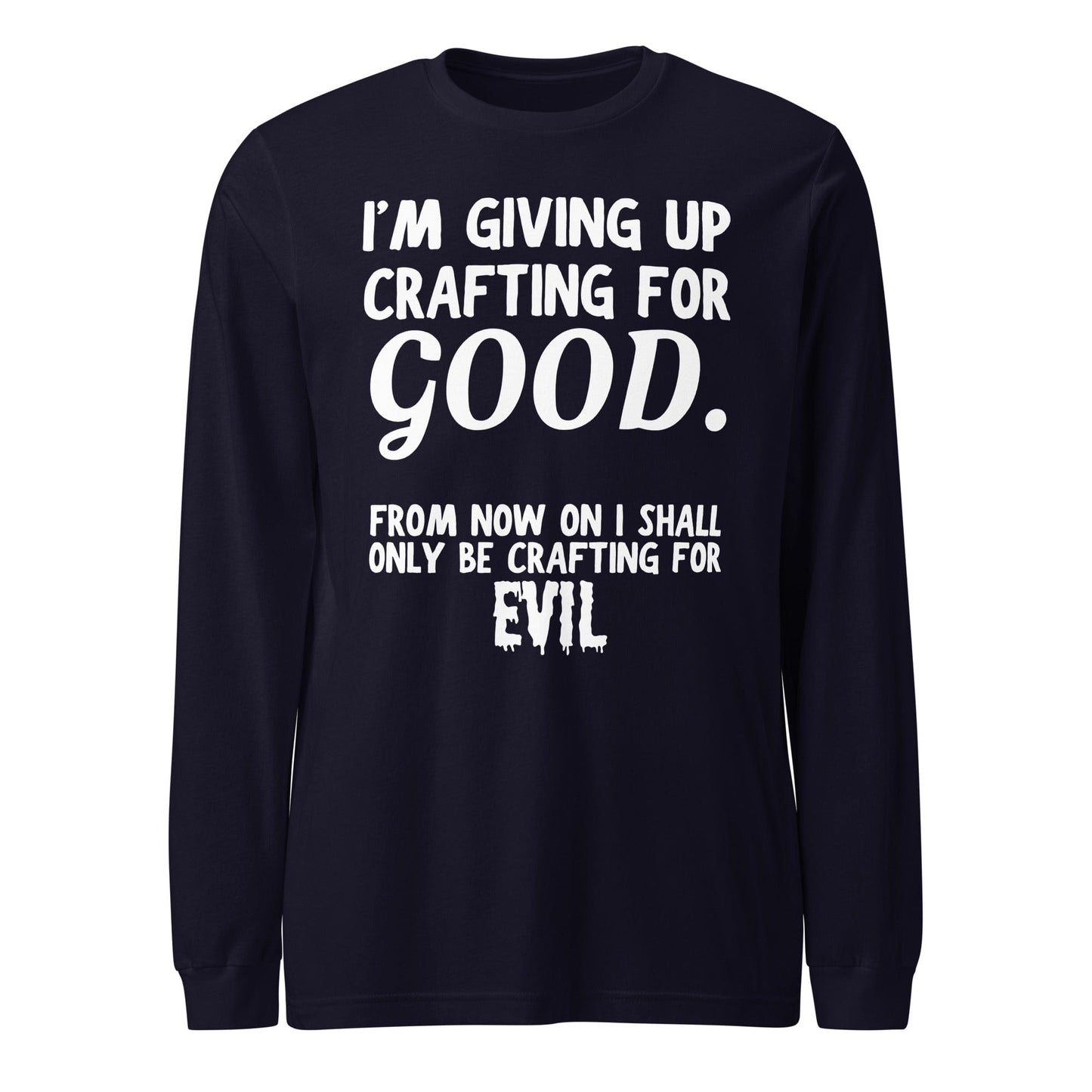 Crafting for Good Long Sleeve Tee Navy / XS