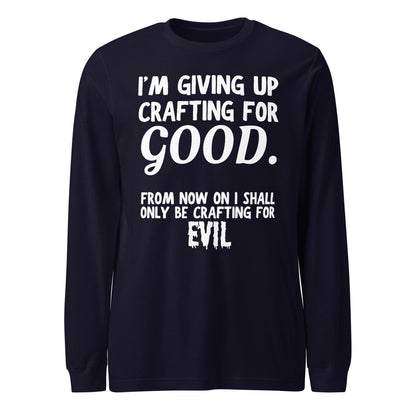 Crafting for Good Long Sleeve Tee Navy / XS