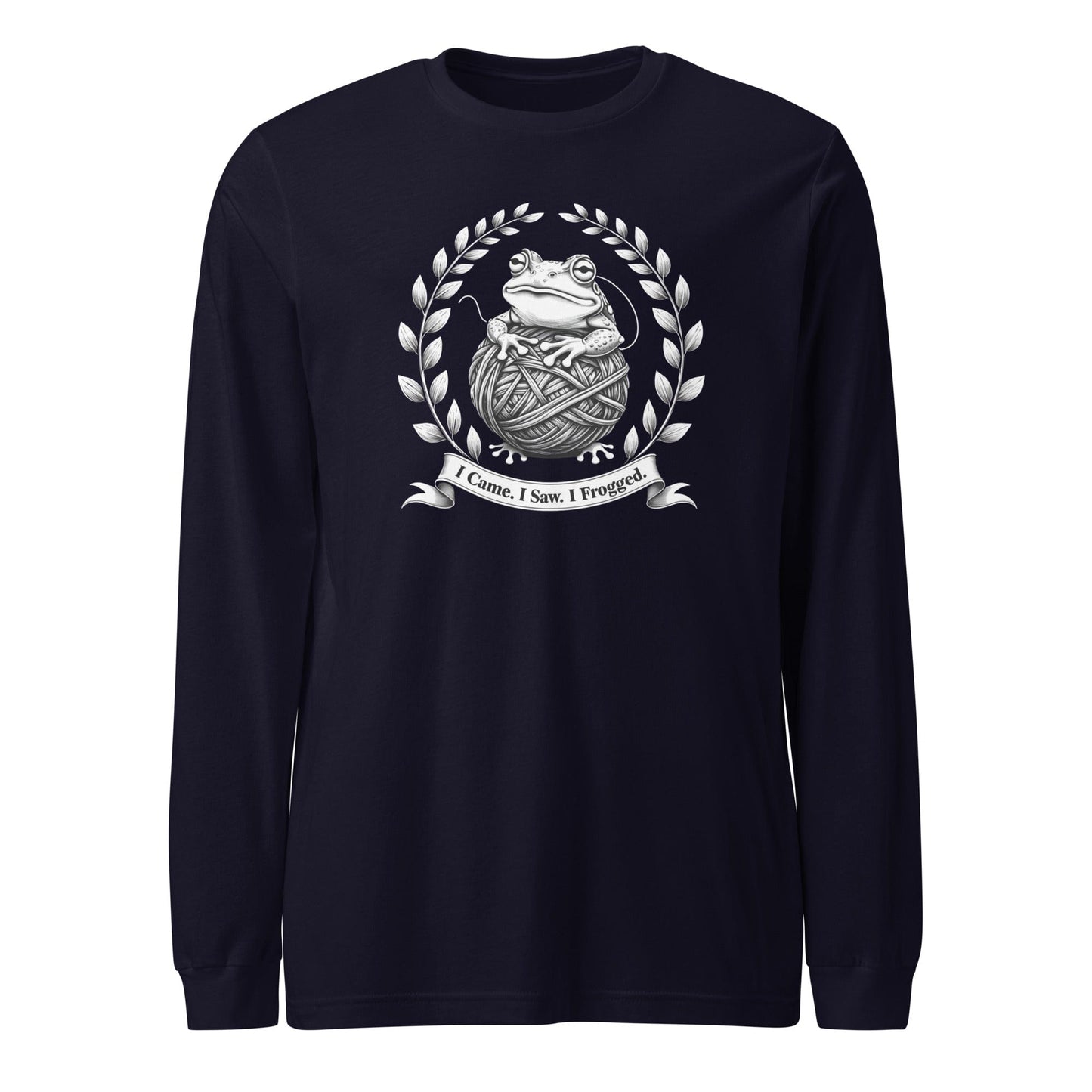 I came, I saw, I Frogged Long Sleeve Tee Navy / XS