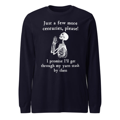 Just a Bit Longer Long Sleeve Tee Navy / XS