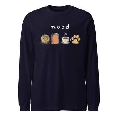 Mood Long Sleeve Tee Navy / XS