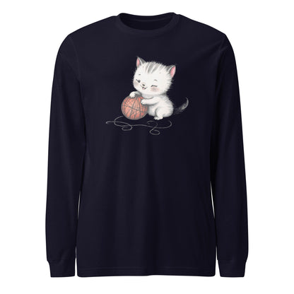 Soft Kitty Long Sleeve Tee Navy / XS
