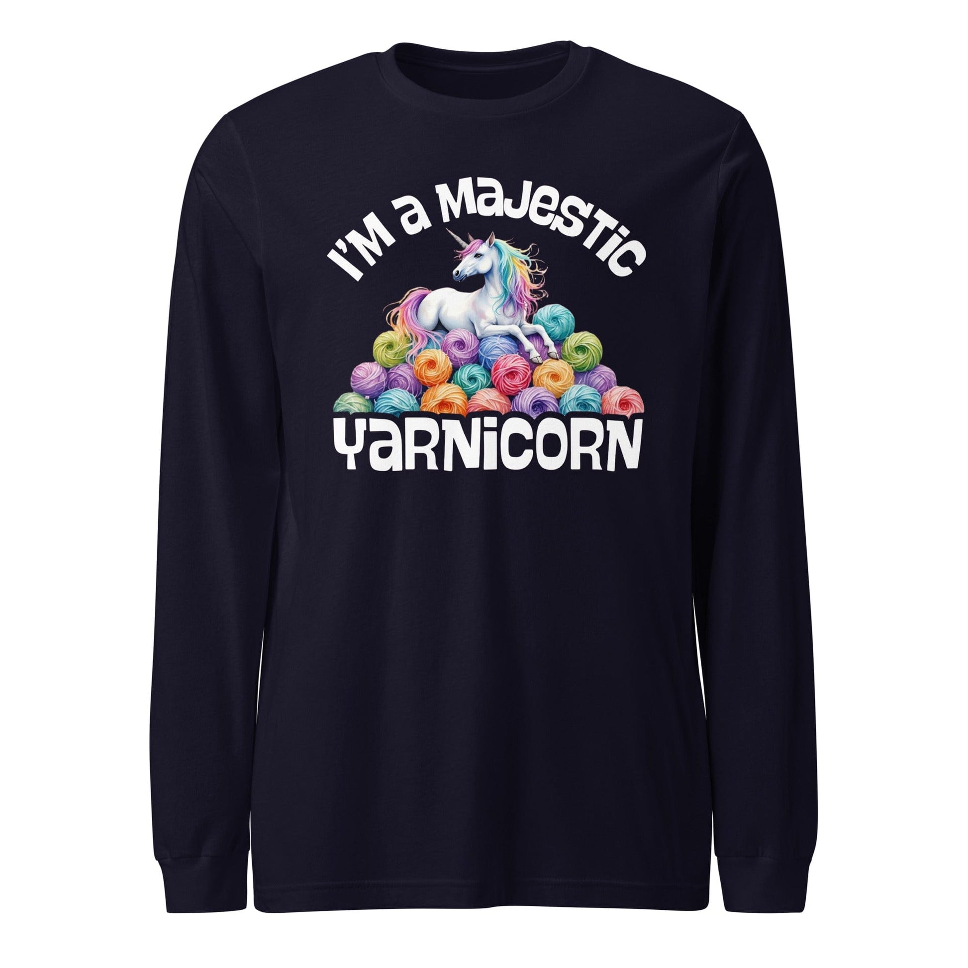 Yarnicorn Long Sleeve Tee Navy / XS