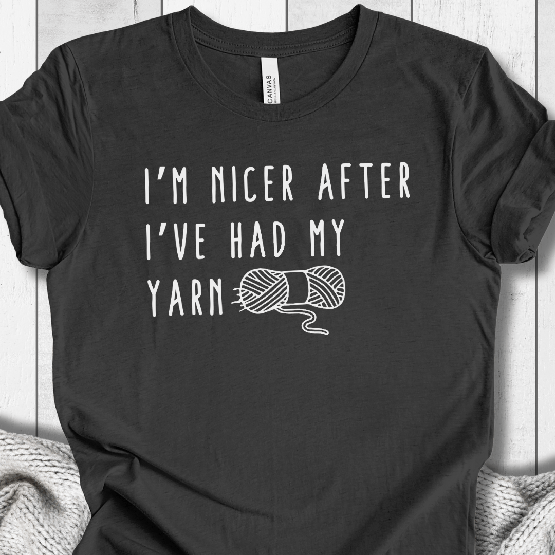 Nicer After Yarn T-Shirt