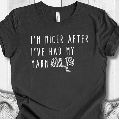 Nicer After Yarn T-Shirt