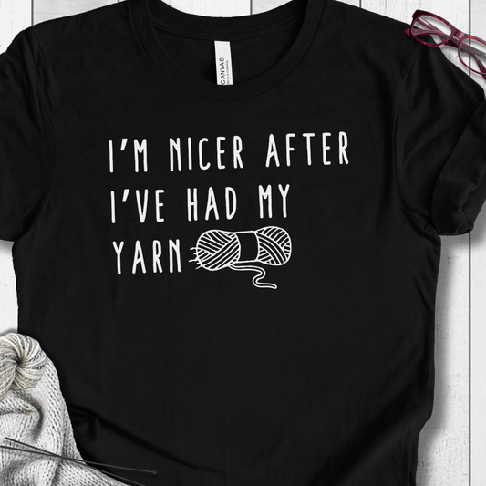 Nicer After Yarn T-Shirt