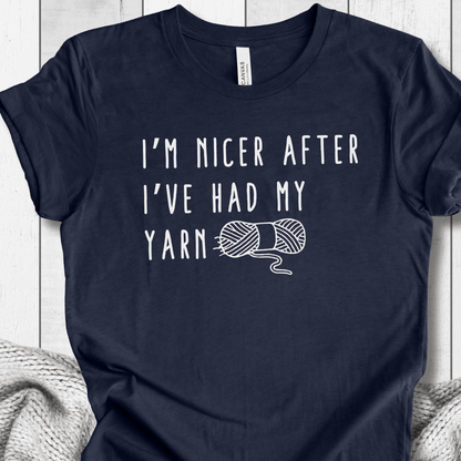 Nicer After Yarn T-Shirt
