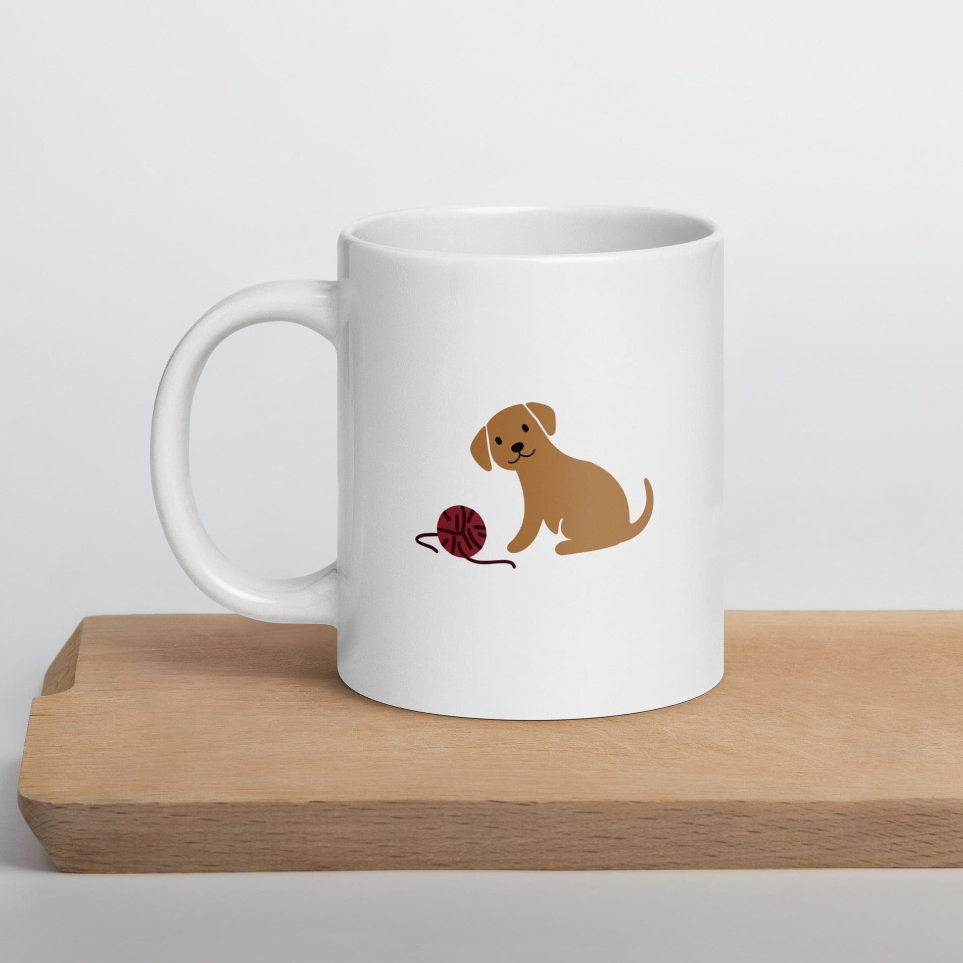 Puppy & Yarn Mug