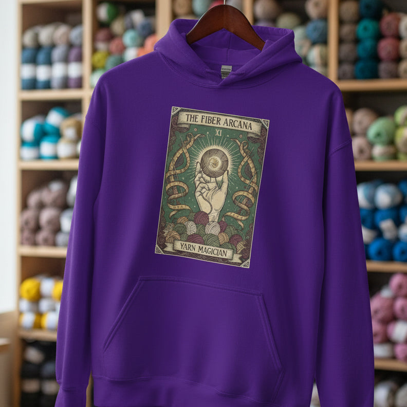 Fiber Arcana Hoodie Purple / S