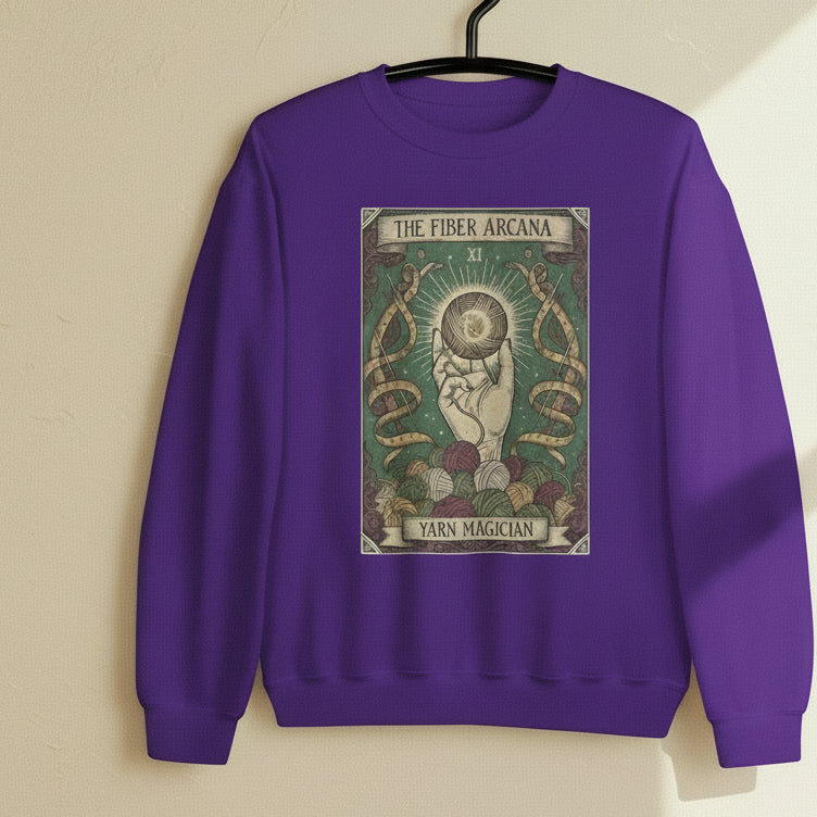 Fiber Arcana Sweatshirt Purple / S