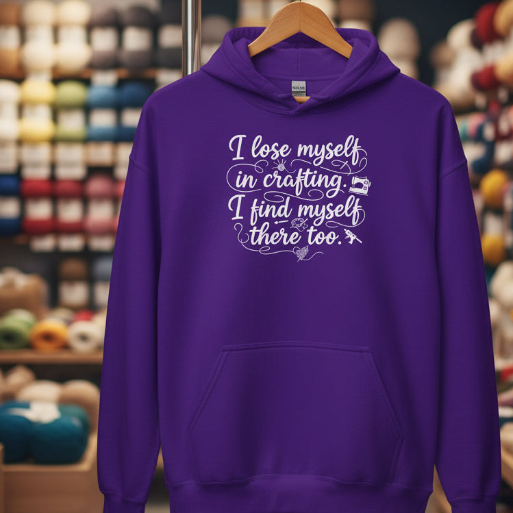 Find Myself Hoodie Purple / S