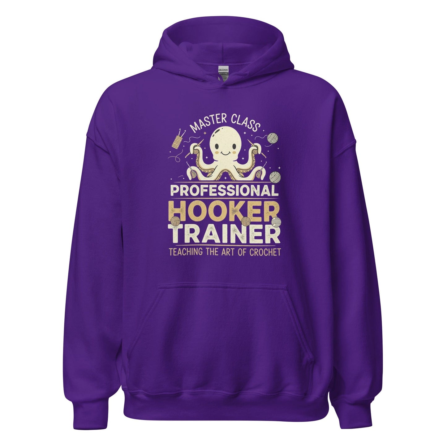 Hooker Trainer Hoodie Purple / S