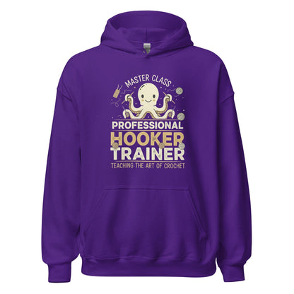 Hooker Trainer Hoodie Purple / S