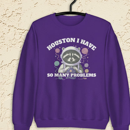 Houston Sweatshirt Purple / S