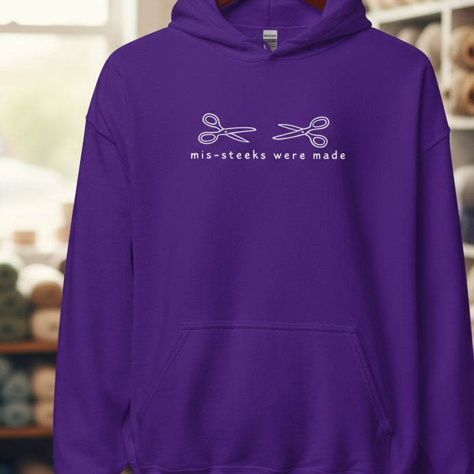 Mis-Steek Hoodie Purple / S