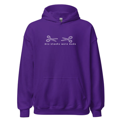 Mis-Steek Hoodie Purple / S