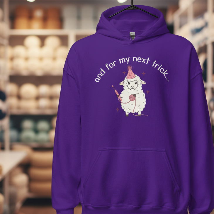 My Next Trick Hoodie Purple / S