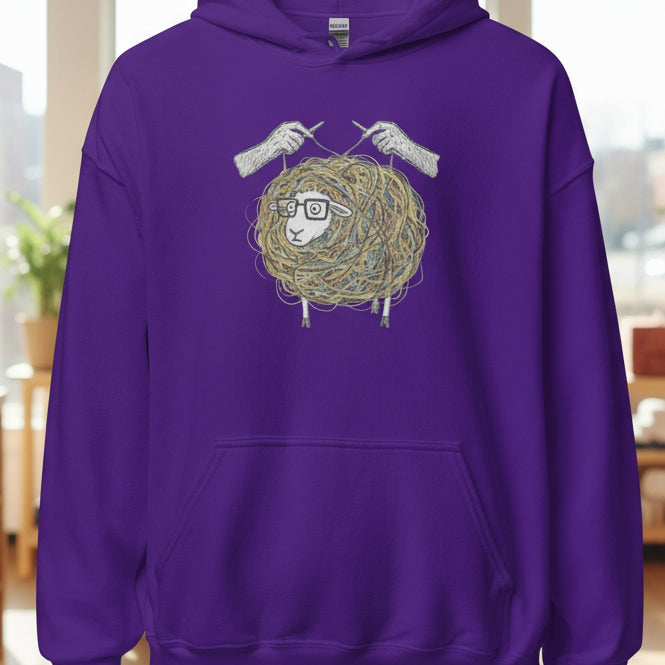 Organised Chaos Hoodie Purple / S