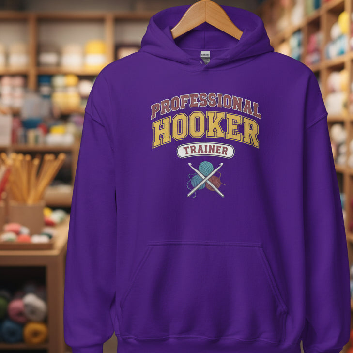 Professional Hooker Hoodie Purple / S