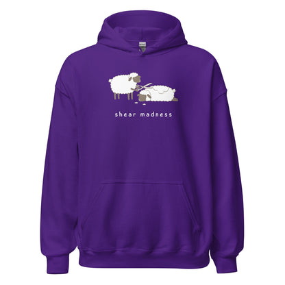 Shear Madness Hoodie Purple / S