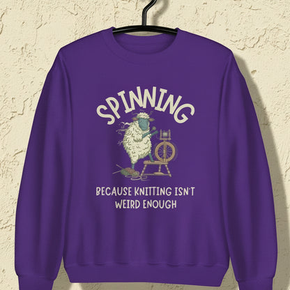 Spinning Sweatshirt Purple / S