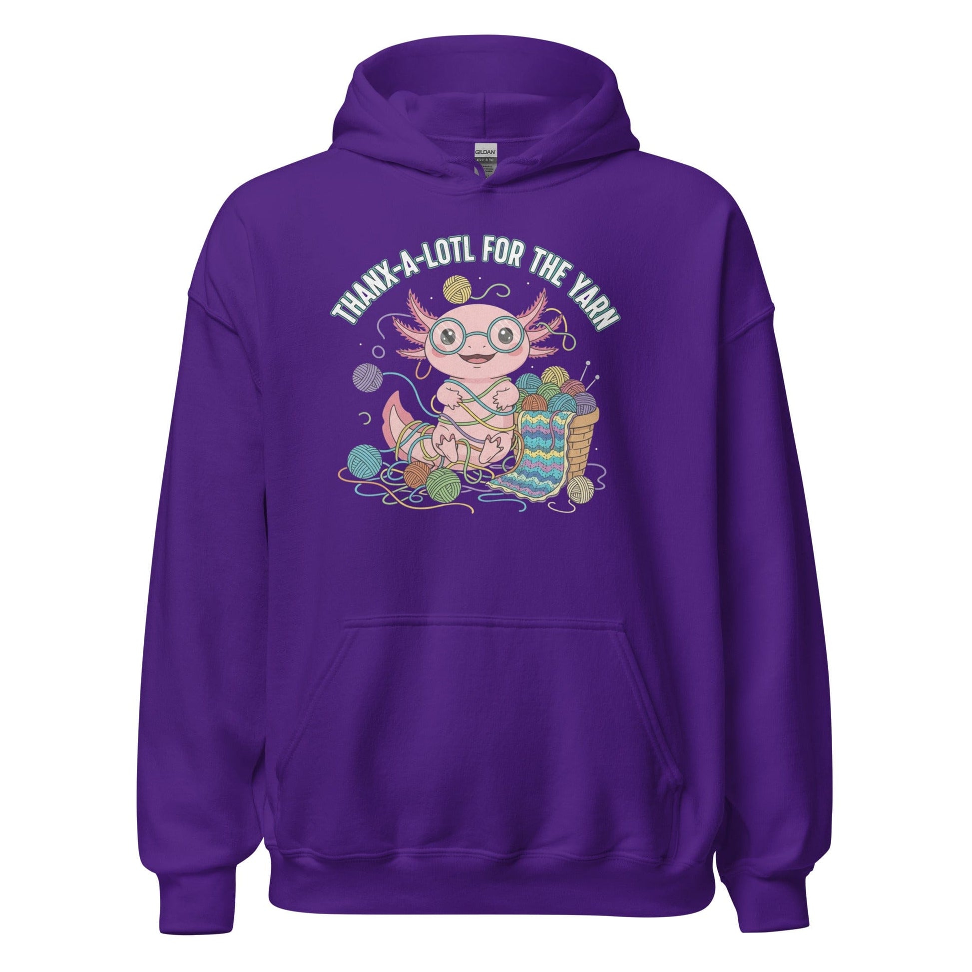 Thanx-a-lotl Hoodie Purple / S